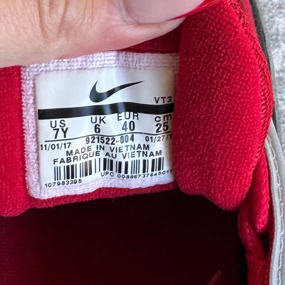 Nike air max 97 red black white 7 8.5 - Picture 6 of 6